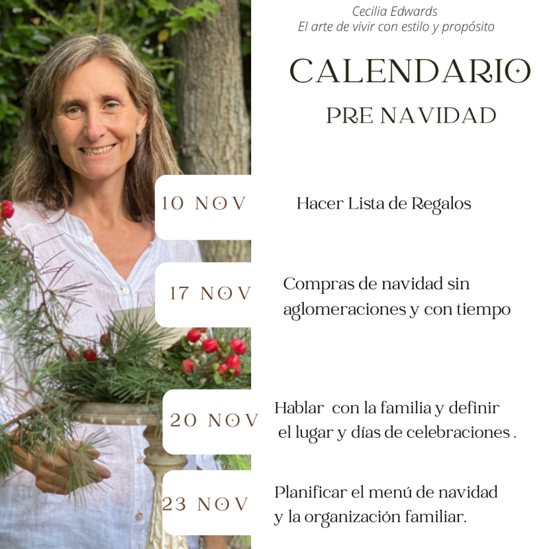 Desde el 10 de noviembre al 23 de noviembre 